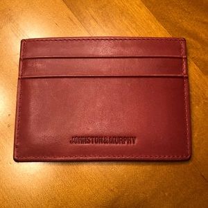 Johnston & Murphy Leather Weekender Case